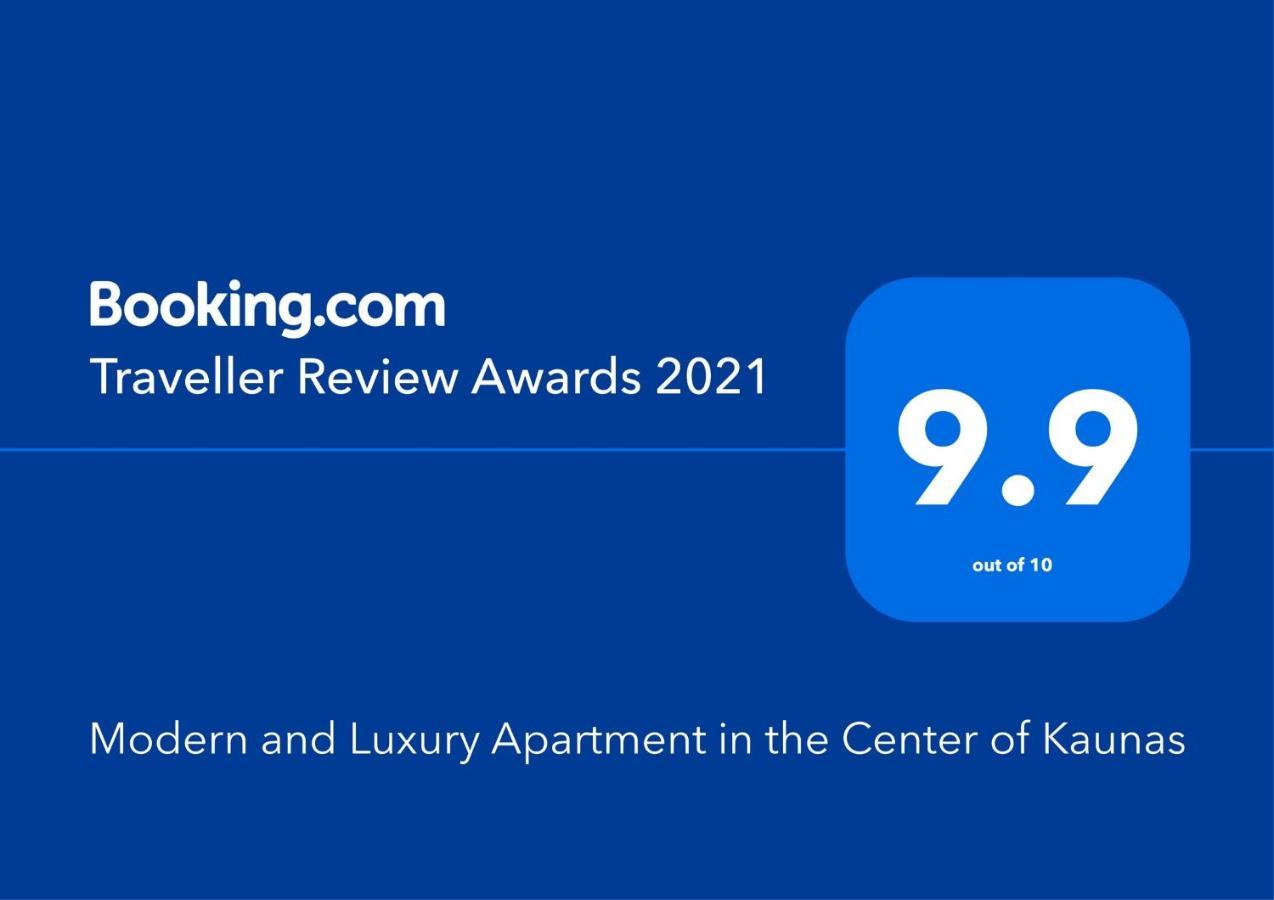 Modern And Luxury Apartment In The Center Of كاوناس المظهر الخارجي الصورة